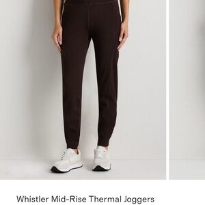 Quince - Whistler Mid Rise Thermal Joggers - Espresso